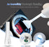 Upgraded Camera Sensor Cleaning Kit with Built-in Light Cleaner Handle & 10PCS 24MM Sensor Cleaning Swabs