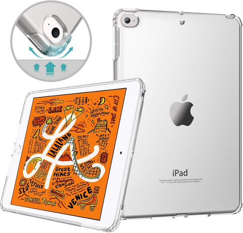 ORIbox Clear Case for iPad Mini 5 (2019) - 7.9 inch TPU Back Cover