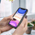 Compatible for Apple iPhone 12 Pro Max Cases - Heavy Duty Shockproof Protective Cover in Black & Black