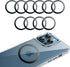 Universal Metal Rings Compatible with Magnetic Sticker,Magnetic Ring for Phone Cases &