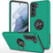 Galaxy S21 FE Case, Military Grade Shockproof with Built-in Ring Holder Kickstand Car Mount Armor for Galaxy S21 FE