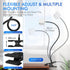 Danyesth HD1080P 30fps Webcam for PC, Laptop Camera USB with Adjustable Gooseneck with Zoom, Full-Body View