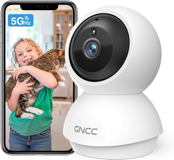 GNCC 2K WiFi Cameras for Home Security, Security Camera Indoor, Baby/Pet Camera with