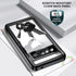 Pixel 6 Pro Waterproof Case, IP68 Certified with Built-in Screen Protector, Full Body Shockproof Rugged Clear Case