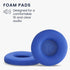 kwmobile Ear Pads for JBL Tune 600 / 500BT / 510BT / 520BT / 450 - 2X Replacement Earpads - Blue