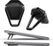 ZELMINE Laptop Stand for Desk, Portable Anti-Slip Keyboard Riser, Zinc Alloy Keyboard Stands,