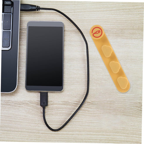 SHOWERORO Desk Cable Management Clip - Multi-Functional TPR Cord Holder