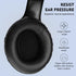 FAAEAL Bluetooth Noise-canceling Headphones Over Ear, 68 Hours Playtime Wireless Headset with Mic, HiFi Stereo Sound