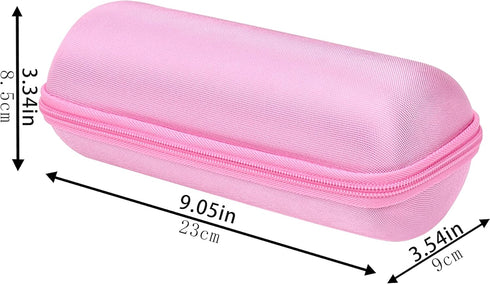 Khanka Hard Travel Case for SOWO Surgeboom 2 Outdoor Portable Bluetooth Speaker, Wireless IPX7 Waterproof - Pink