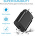 Type C Charger Fast Charging for Samsung, 25W USB C Charger Block with 6Ft Type C to C Cable (Black)