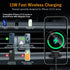 15W Magnetic Wireless Car Charger CD Slot Mount for iPhone 13/12, Auto-Alignment Mag-Safe Car Mount