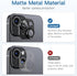 Uniwit [2 Pack 14/14 Plus,9H Camera Lens Protector for iPhone Tempered Glass,Aviation Aluminum Plate Cover,Night