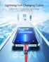 LENTION USB C to Lightning iPhone Cable MFi Certified Type C Fast Charging Cord 3.3ft, Nylon Braided Charger Cable Compatible iPhone 13/12/11/Mini/Pro/Max/X/XS/XR/8/SE,iPad Air/Pro/Mini (Red)