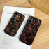 XQAGU 17 Cute Phone Case for iPhone Case Tortoise Shell Pattern Leopard Full Camera Protective Slim Shockproof Cool