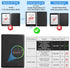 CoBak Case for Kindle Paperwhite (6.8" 11th Generation 2021 Released) & Paperwhite Signature Edition- New PU Leather Cover and Clear Soft Silicone Back Cover with Auto Sleep Wake Feature