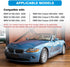 Bluetooth Audio Aux Adapter with Microphone, Compatible with BMW Z4 (E85/E86), X3(E83), Mini Cooper (R50/JCW), Mini