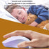Yadojingcn 2.4G+BT 3 Wireless Gradient Color Rechargable Mouse Slim Silent Dual-Mode Portable Office Mouse with USB