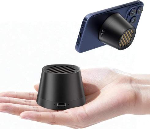 Hotwill Portable Bluetooth Speakers with Magnetic Stand & Wireless Charging, Mini Bluetooth Speaker,
