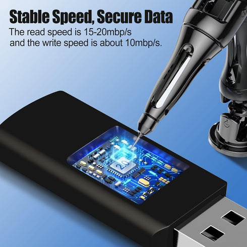 EASTBULL 8GB USB Flash Drive Bulk, 20 Pack Thumb Drives with Lanyards, USB 2.0 Jump Drive for Storage and Backup, Blue