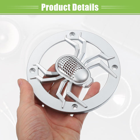 ACROPIX Universal 4" Car Speaker Grills Cover, Round 4 Inch Audio Speaker Subwoofer Guard Protective Case with Mounting