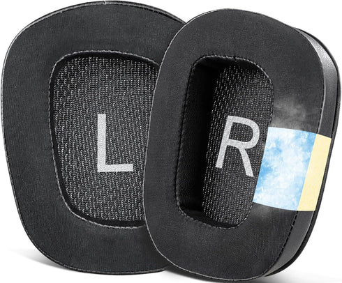 SOULWIT Replacement Ear Pads Cushions for Logitech G35 G930 G933 G935 G633 G430 G431 G433 Gaming Headset, G933 CG Black