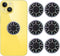 HOQIOE 6 Pieces Cell Phone Stickers Blockers Equipment Stickers Devices Accessories for Mobile