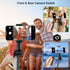 Voinap Wireless Camera Remote Control with Zoom for iPhone & Android, Bluetooth Camera Remote Shutter with Front/Rear