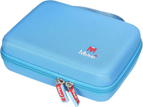 Mchoi Shockproof Carrying Case for Philips K4206 Kids Wireless On-Ear Headphones, Blue, Case Only