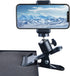 Clip Clamp Phone Holder, 360° Adjustment Metal Clamp Mount for 3.5-6.5 inch Smart Phones