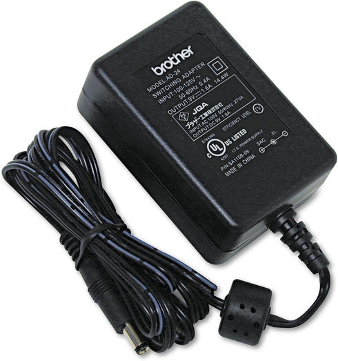 Brother PowerPayless.com 9V AC Adapter for Brother P-Touch Label Printer, Replace AD-24 AD24 AD-24ES
