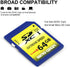 INLAND 64GB Class 10 SDXC Flash Memory Card - Full Size SD Chip USH-I U1 for Trail Camera (5 Pack)