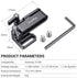 SMALLRIG Mount Bracket SSD Holder for Samsung T5 SSD, Compatible with BMPCC 4K & 6K and Z CAM (New Version) – 2245B