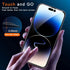 Ferilinso 3 Pack Privacy Screen Protector for iPhone 14 Pro Max - 9H Tempered Glass & Camera Lens Protectors.