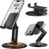 Cooper 360° Stand - Adjustable Cell Phone Stand for Desk, 360° Click-Rotating, Multi-Angle, Non-Slip Metal Base,