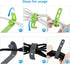 Cbfoeyk 24 5Inch (4 Pcs Silicone Cable Ties, Wire Cord Organizer, Cord Ties Reusable Cable Organizer Cable Management