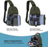 MOSISO Camera Sling Bag, Shockproof Photography Camera Backpack with Tripod Holder, Compatible with Canon/Nikon/Sony