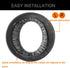Replacement Ear Pads for Sony Playstation 5 PS5 Pulse 3D Wireless Headset, Breathable Mesh Fabric Ear Cushions Covers