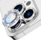 Tensea Camera Lens Protector for iPhone 13 Pro/Pro Max, Bling Protection Cover, Tempered Glass, Diamond Metal Ring