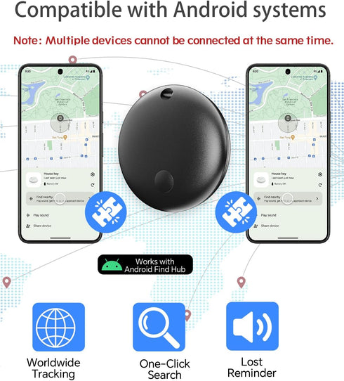 ZLYM IP67 Backpacks, Black-4) Air Tracker Tag Waterproof Bluetooth Tracker, Keychain Finder, Item Locator for Bags