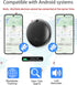 ZLYM IP67 Bags,Backpacks,Luggage,Wallets Black-1) Air Tracker Tag Waterproof Bluetooth Tracker, Keychain Finder, Item