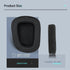 Fabric Replacement Ear Pads for Logitech G933 Gaming Headset, Fits G935 G930 G635 G633 (Black)