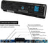 10.8V 48WH PA5024U-1BRS Battery Replacement for Toshiba Satellite C55-A C55T C855 C855D L855 L875 S855 P855 Series