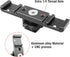 Dual Cold Shoe Mount Bracket, Chromlives Dual Hot Shoe Extension Bar, Cold Shoe Mount Plate Adapter for Microphone, LED