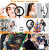 Gooseneck Camera Mount 11 inch Arm, 1/4 20 Threaded Flexible Tube Arm for Phone Holder, DSLR Tripod, Security Cam