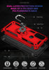 Moto G Pure Case with HD Screen Protector, Military Grade 16ft Drop Tested Cover with Magnetic Kickstand Car Mount