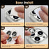 Xfilm for iPhone 16 Pro/16 Pro Max Camera Lens Protector, Stylish Diamond Ring Design, Scratchproof Protector