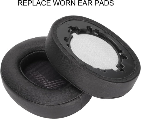 Thickened Replacement Ear Cushions for Live 500BT Headphones, High Elasticity, Sound Isolation, Easy to Install (Black)