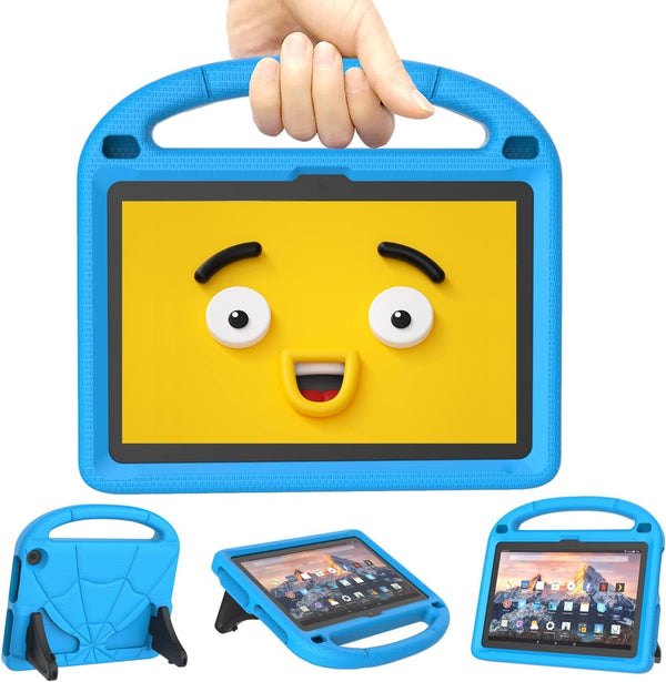 Fire HD 8 Tablet Case & HD 8 Plus Case for Kids (12/10th Gen, 2022/2020 Release), Patamiyar Shockproof Handle Stand