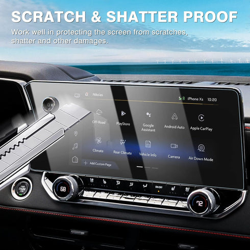 2 Pack 2026 2025-2023 ZR2 Z71 AT4 /AT4X 11.3-Inch Karltys Screen Protector for Chevy Colorado /GMC Canyon /Denali