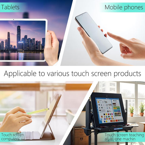 IANFAN 6 2 1 Pcs Stylus Pens for Touch Screens, Tablet Pens with Precision Double Fiber Tips Sensitive in Stylus Pen